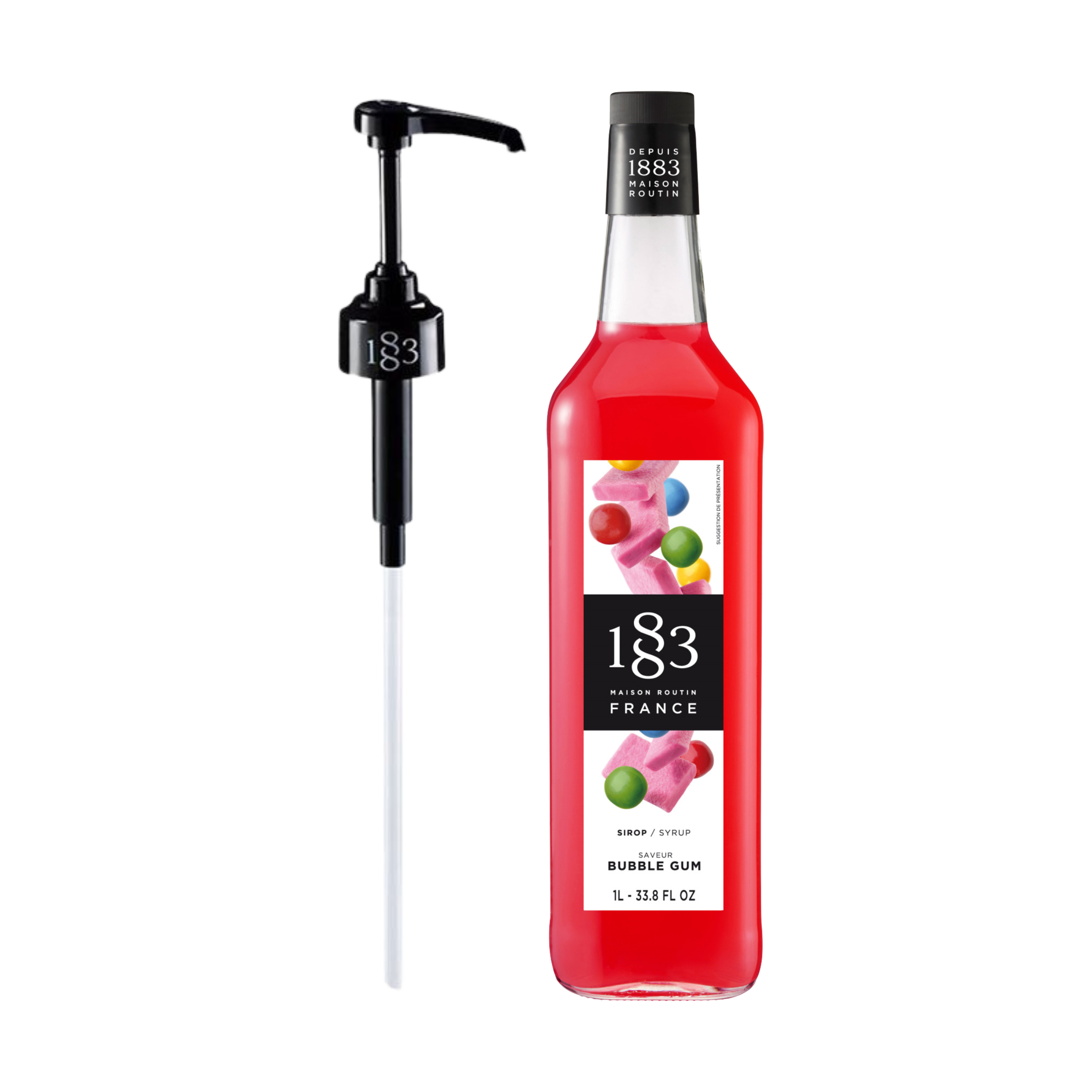 1883 Bubblegum Syrup 1L