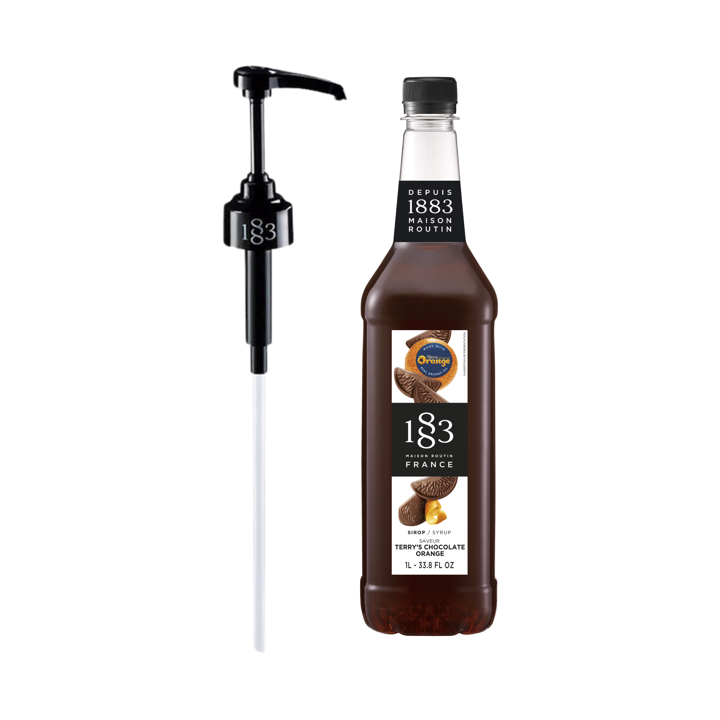 1883 Terry's Chocolate Orange Syrup 1L