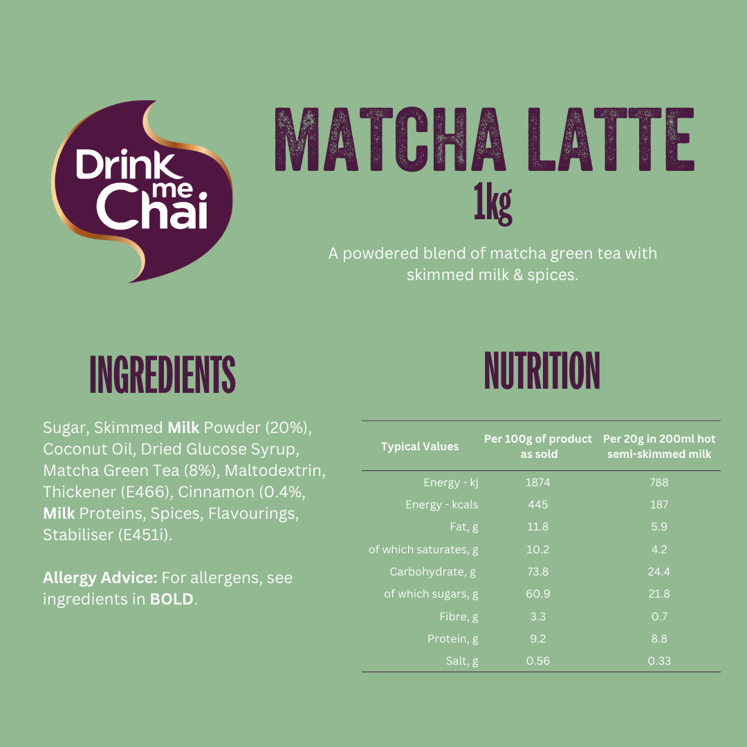 Drink Me Chai Matcha Latte