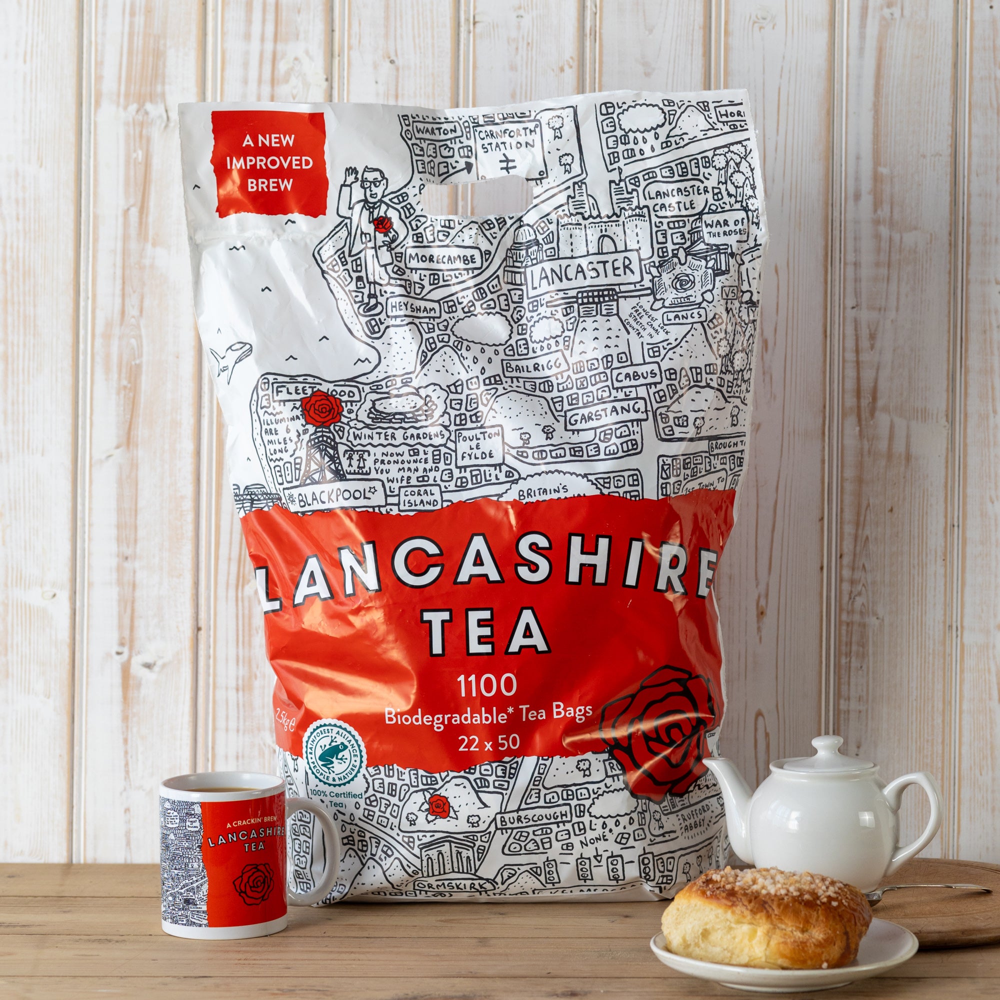 Lancashire Tea 1100 English Breakfast Tea Bags