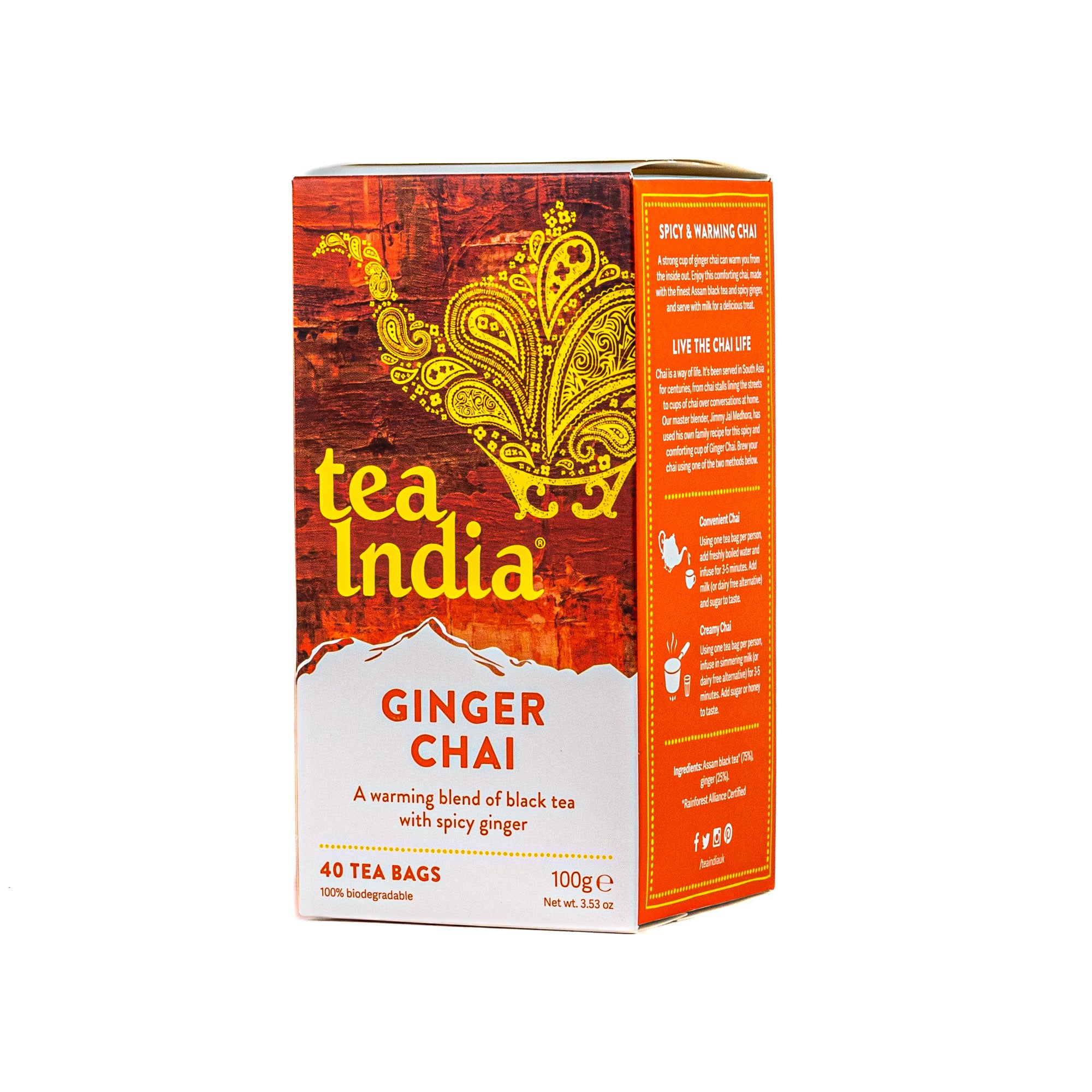 Tea India Ginger Chai