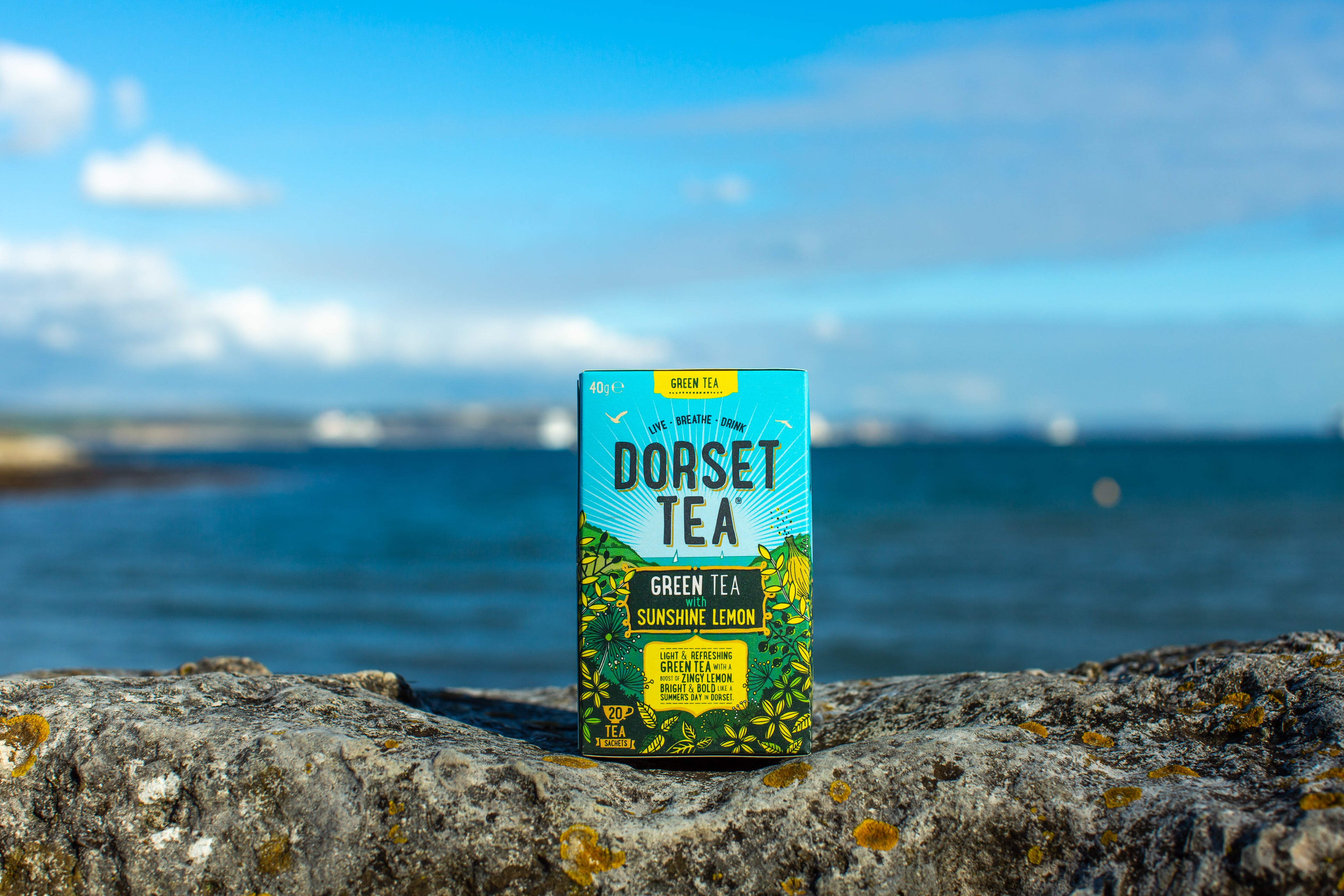 Dorset Tea Green Tea with Sunshine Lemon